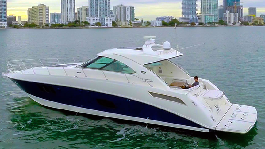 Rent 54 Sea Ray Sport - Miami Yacht Rentals
