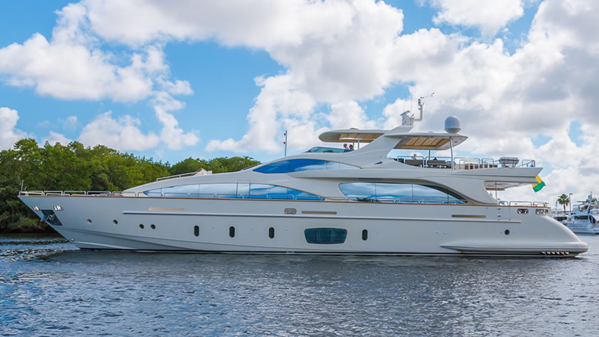 Rent 105 Azimut Mega Yacht Babieca - Miami Yacht Rentals