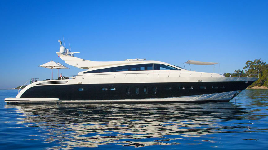 Rent 106 Leopard Sport - Miami Yacht Rentals