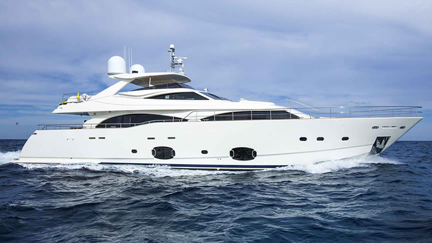 Rent 97 Ferretti Mega Yacht - Miami Yacht Rentals